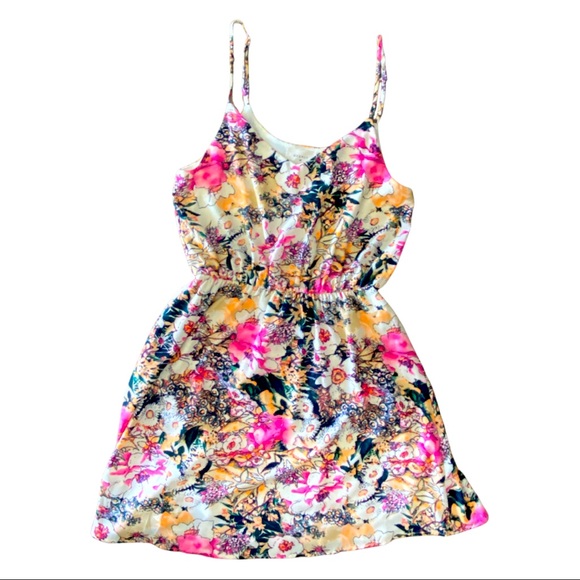 Everly Floral Summer Fit and Flare Dress - Picture 1 of 4